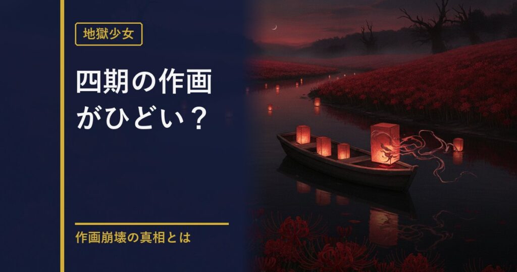 地獄少女 四期作画検証のアイキャッチ