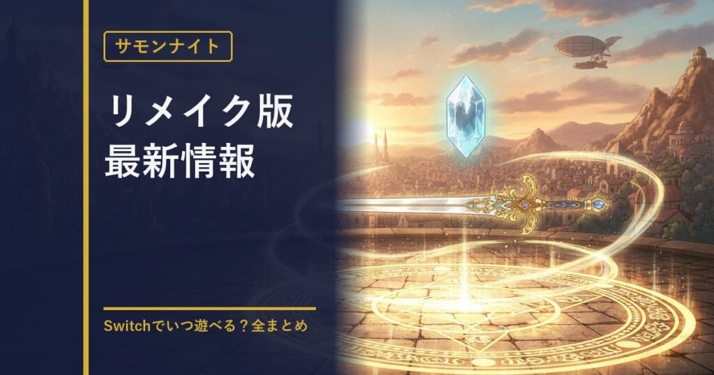 サモンナイト リメイク版の最新情報まとめ記事のアイキャッチ