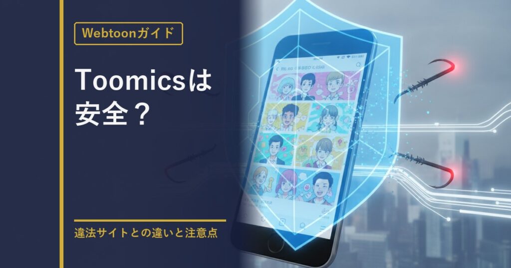 Toomics 安全性ガイドのアイキャッチ